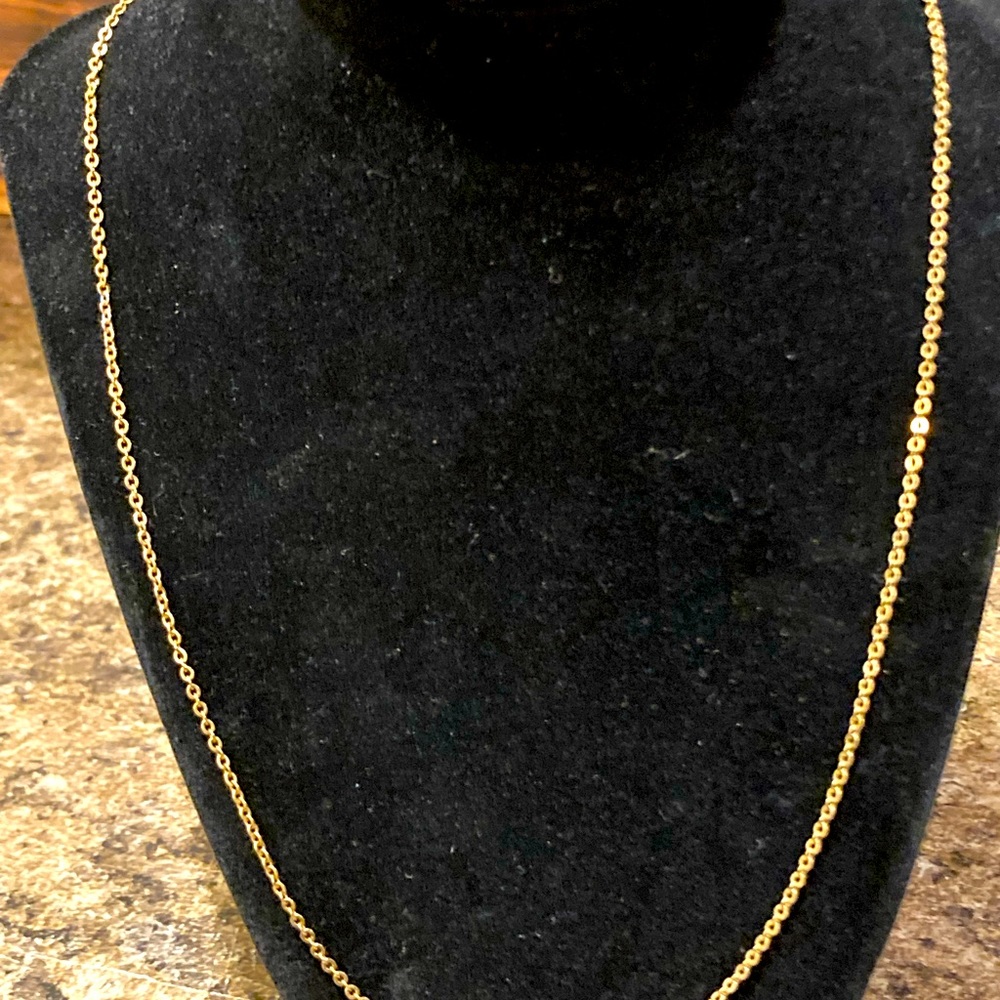 Gold 22” necklace from Avon